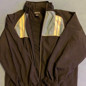 Womens medium old-school windbreaker